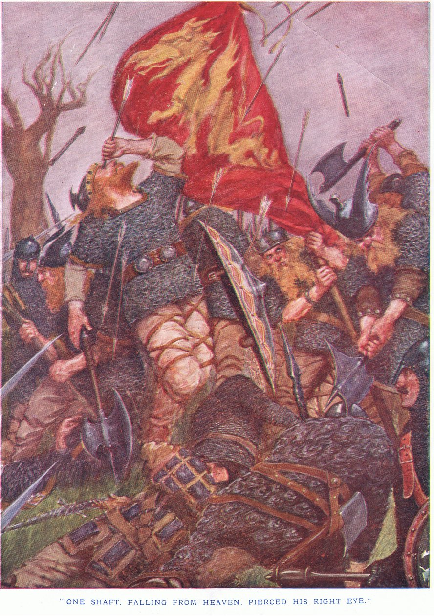 A hastingsi csata 1066 alkotó: C. Dudley Tennant