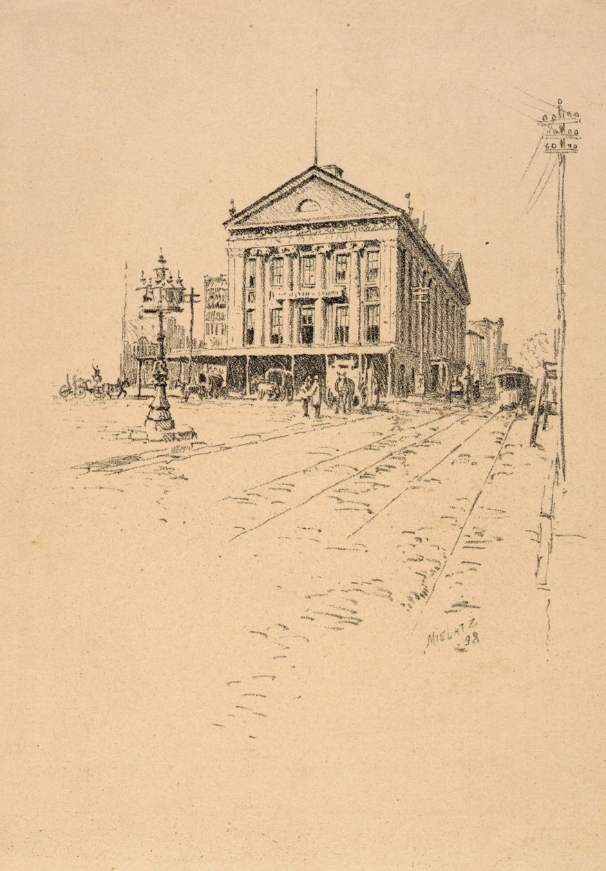 Clinton Hall alkotó: C. F. William Mielatz