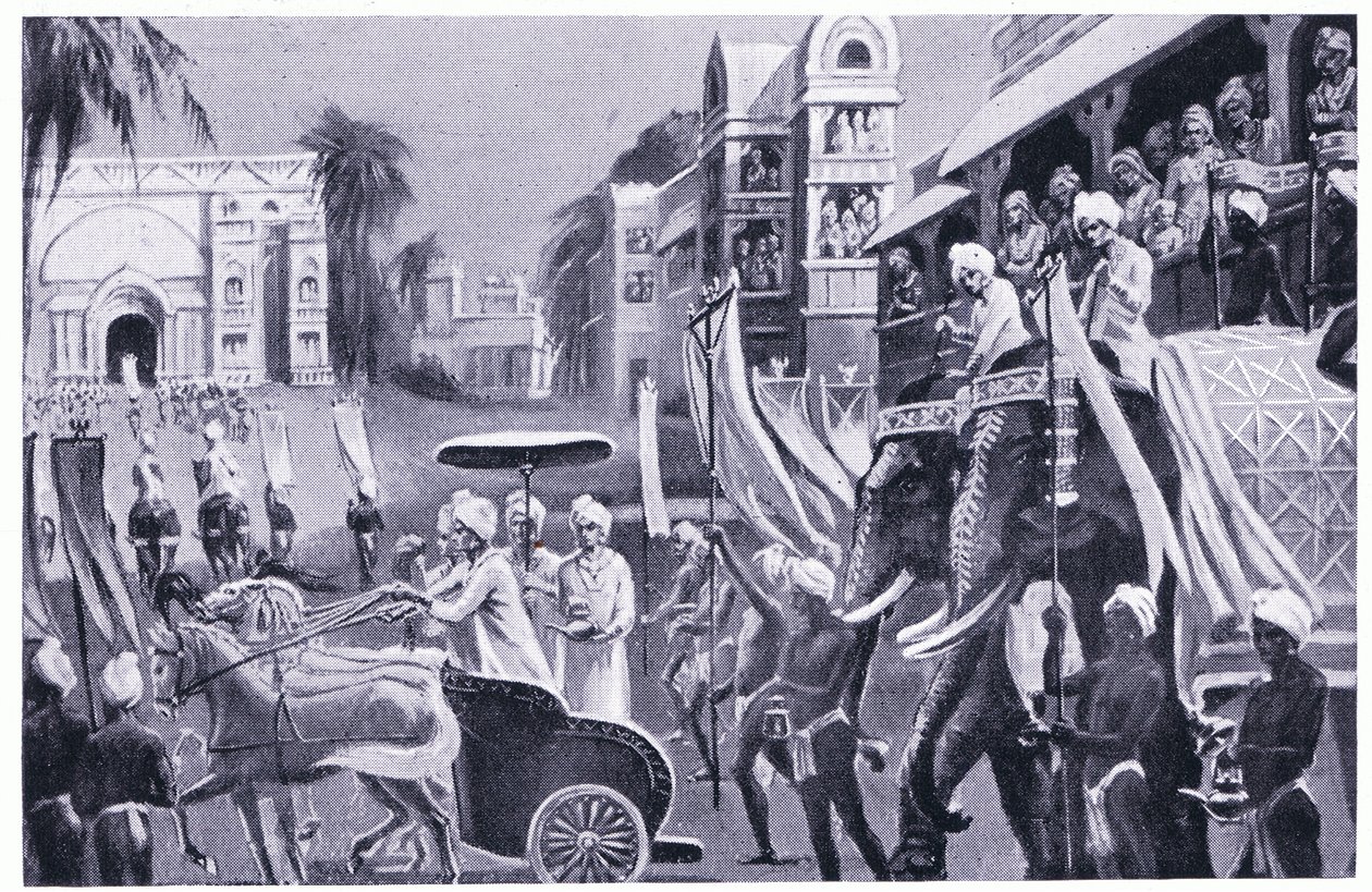 Prasenjit of Kosala (Oudh) Pius Ez a látogatás 20. Buck alkotó: C. Hargrave Martin