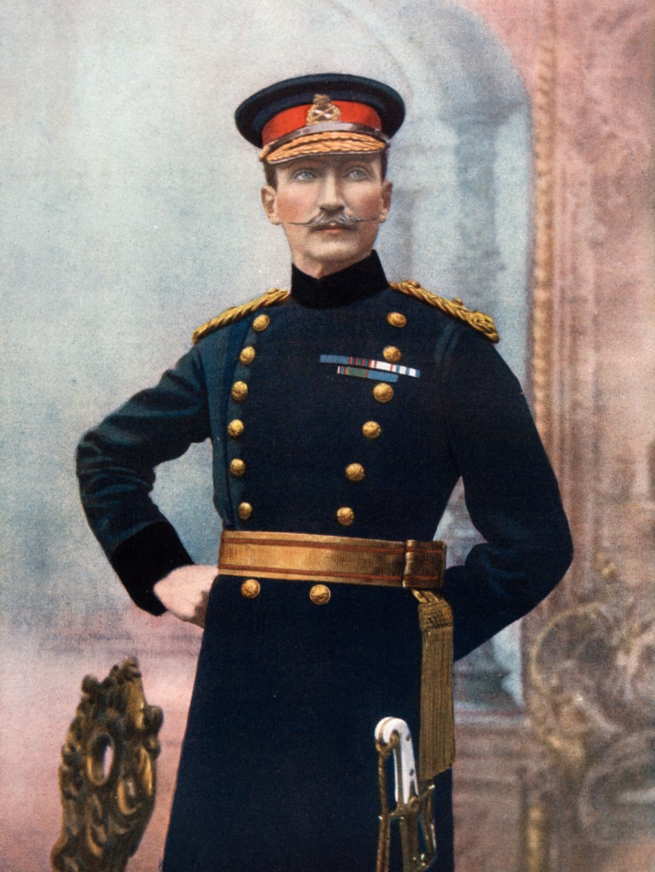 Arthur Fitzroy Hart vezérőrnagy, 5. dandár parancsnoka, Dél-Afrikai hadierő, 1902. alkotó: C Knight