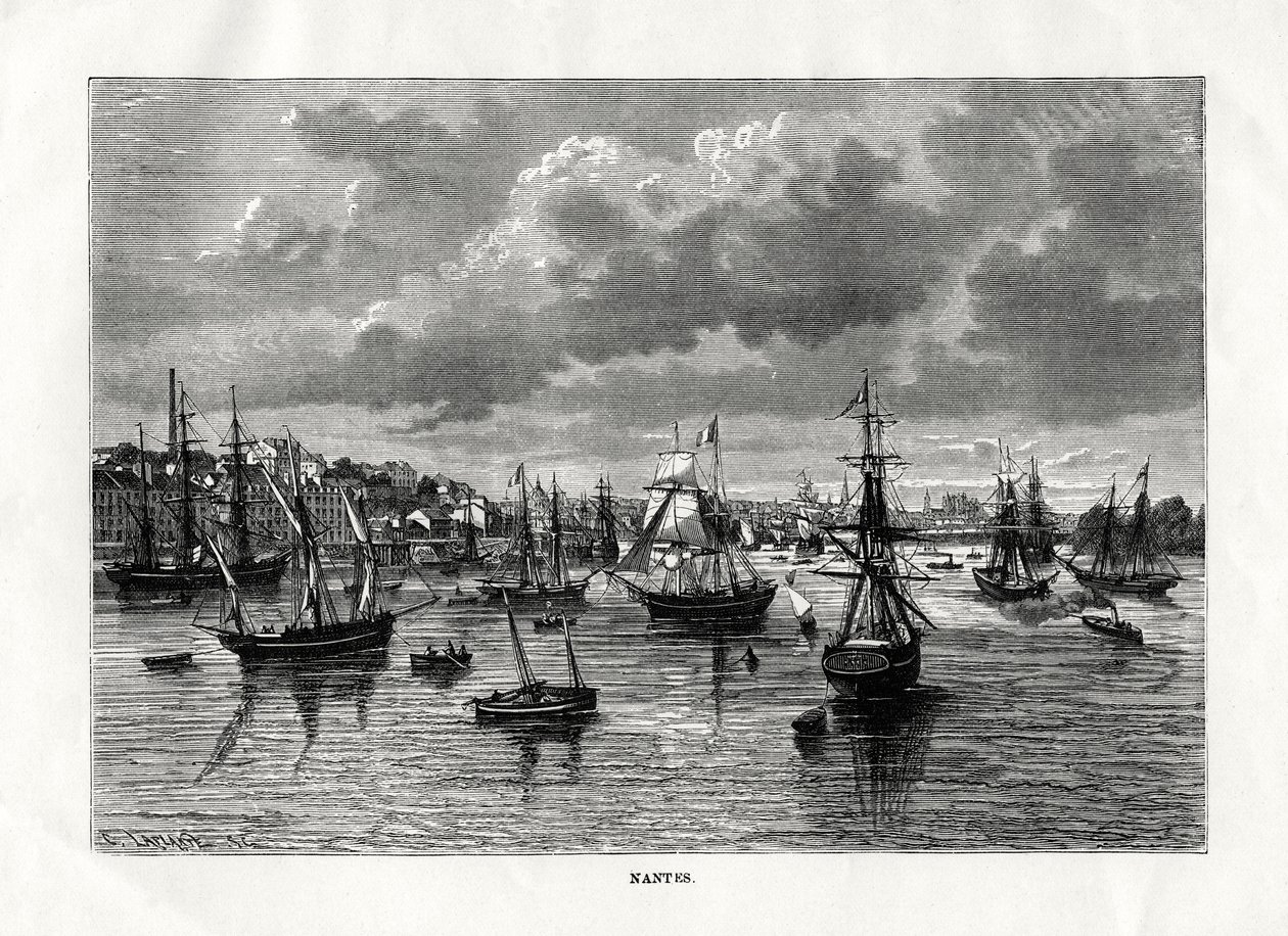 Nantes, Franciaország, 1879 alkotó: C. Laplante