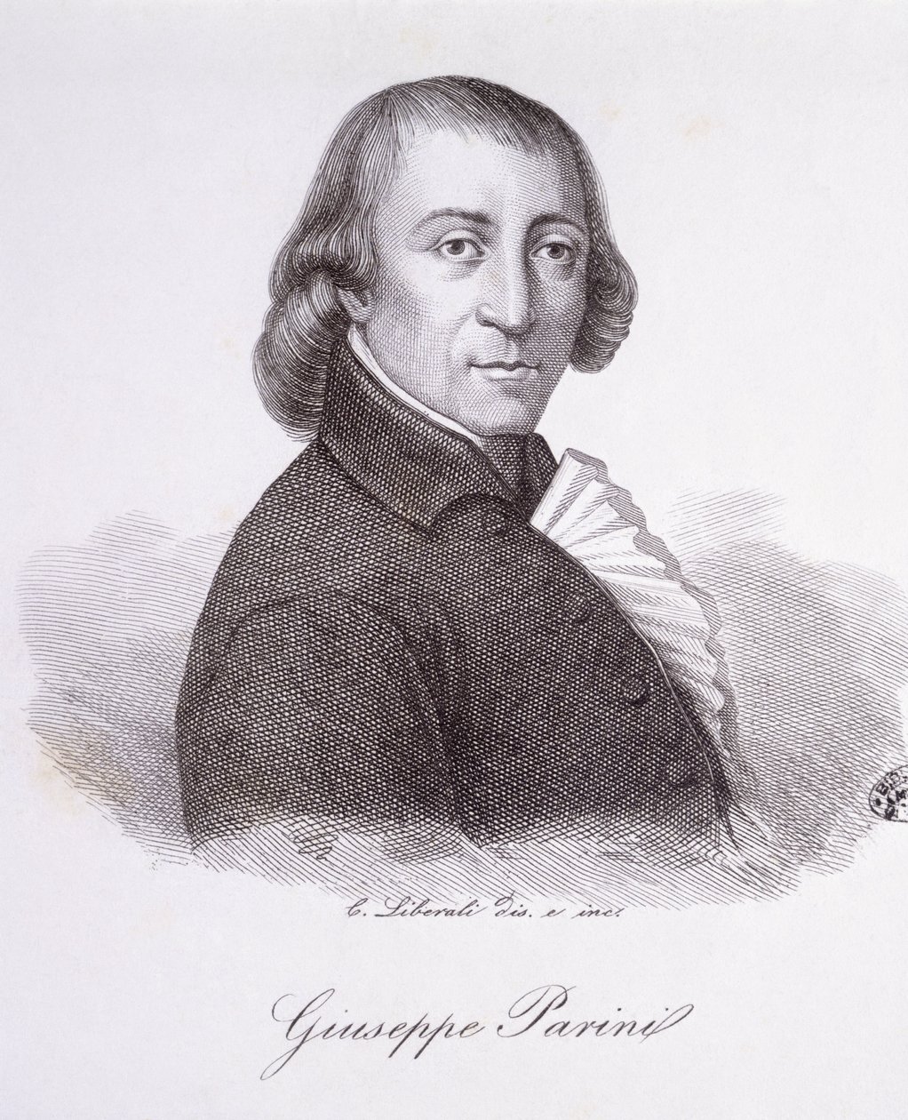 Giuseppe Parini (metszet) alkotó: C. Liberali