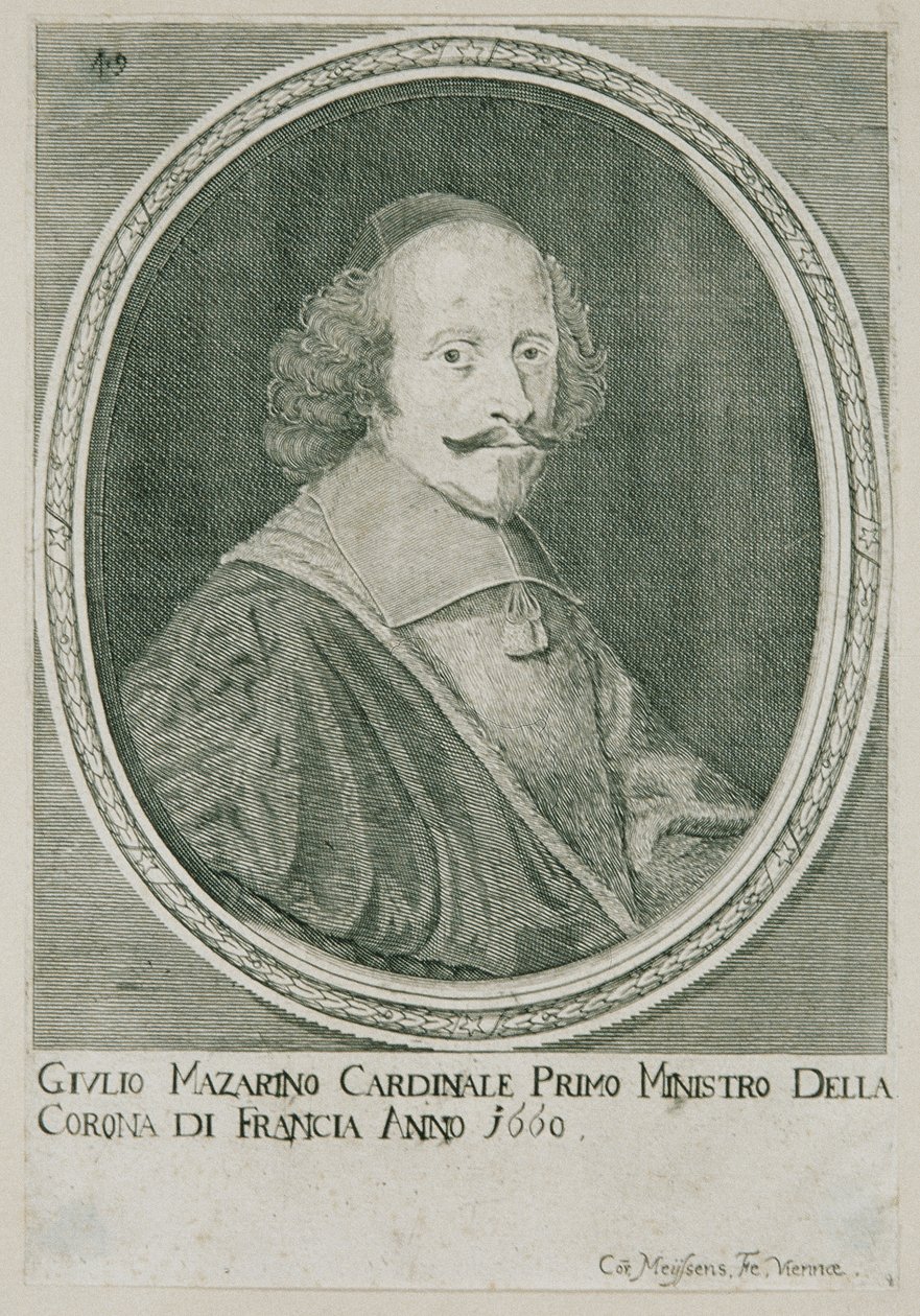 Jules Mazarin bíboros alkotó: C. Mejssens