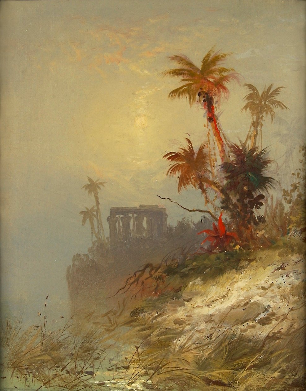 Egyiptomi táj alkotó: C. Morgan McIlhenney