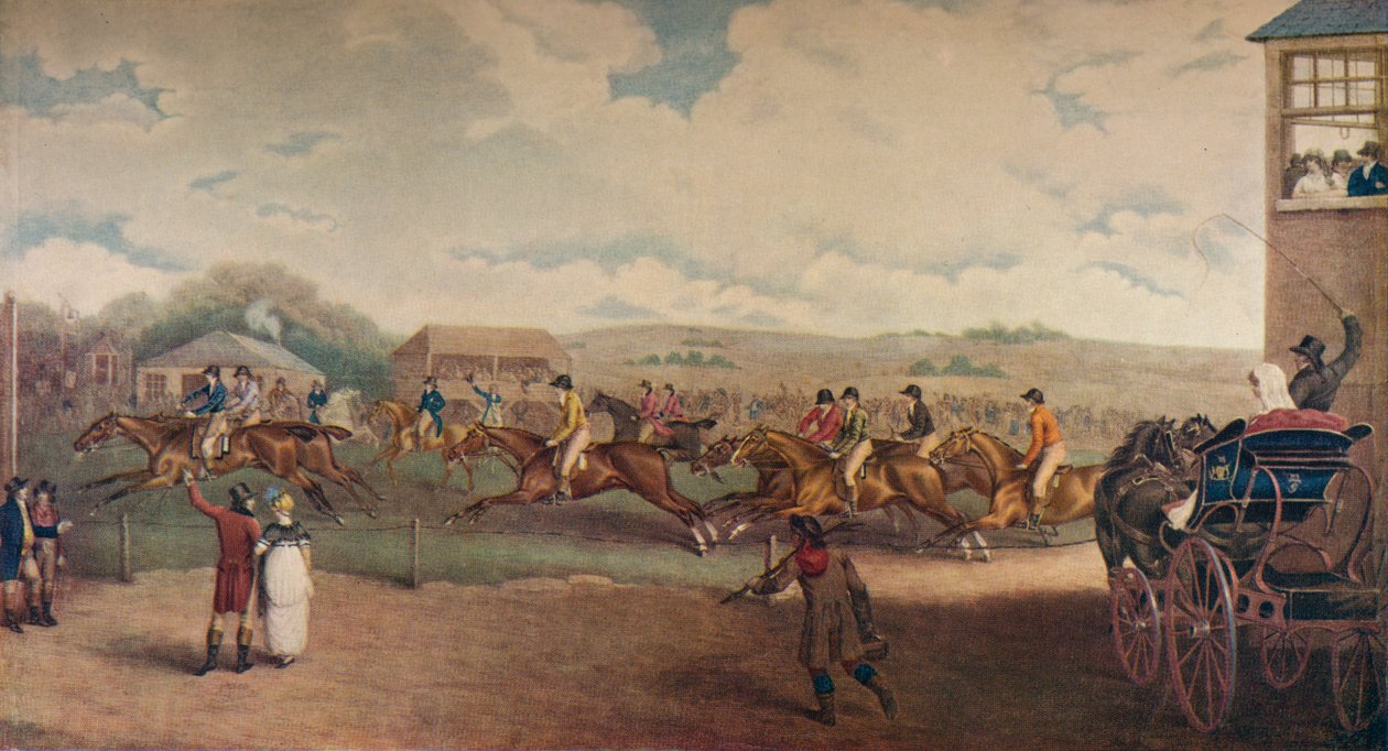 „The Bibury Meeting”, 19. század eleje, 1922 alkotó: C Turner