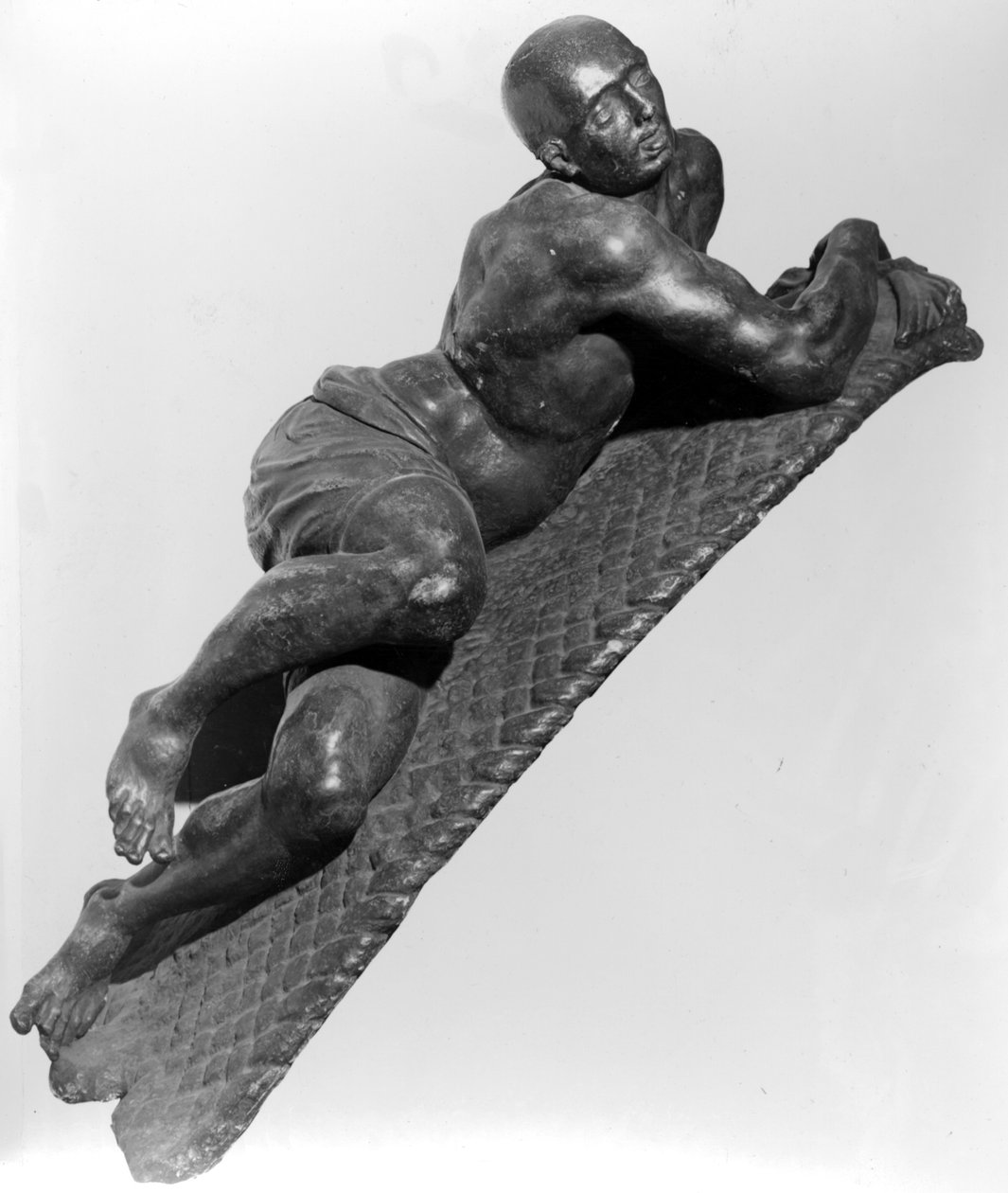 Melankólia, 1670-1700 körül (kőből faragott) alkotó: Caius Gabriel Cibber