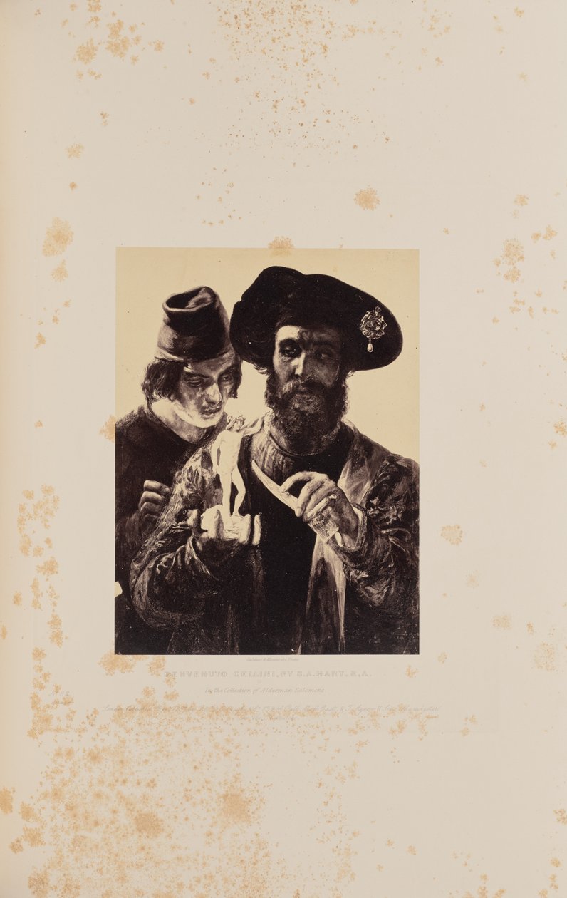 Benvenuto Cellini, írta S.A. Hart, R.A. alkotó: Caldesi and Montecchi