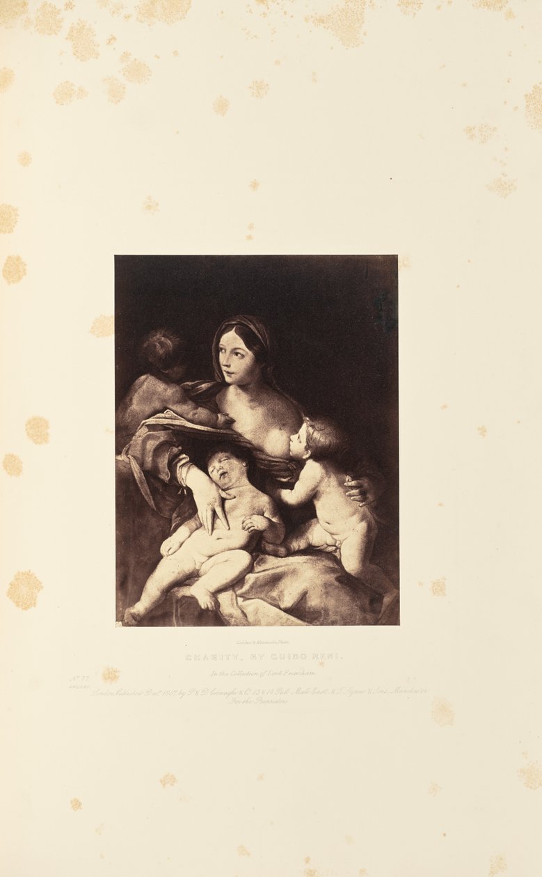 Jótékonyság, Guido Reni alkotó: Caldesi and Montecchi
