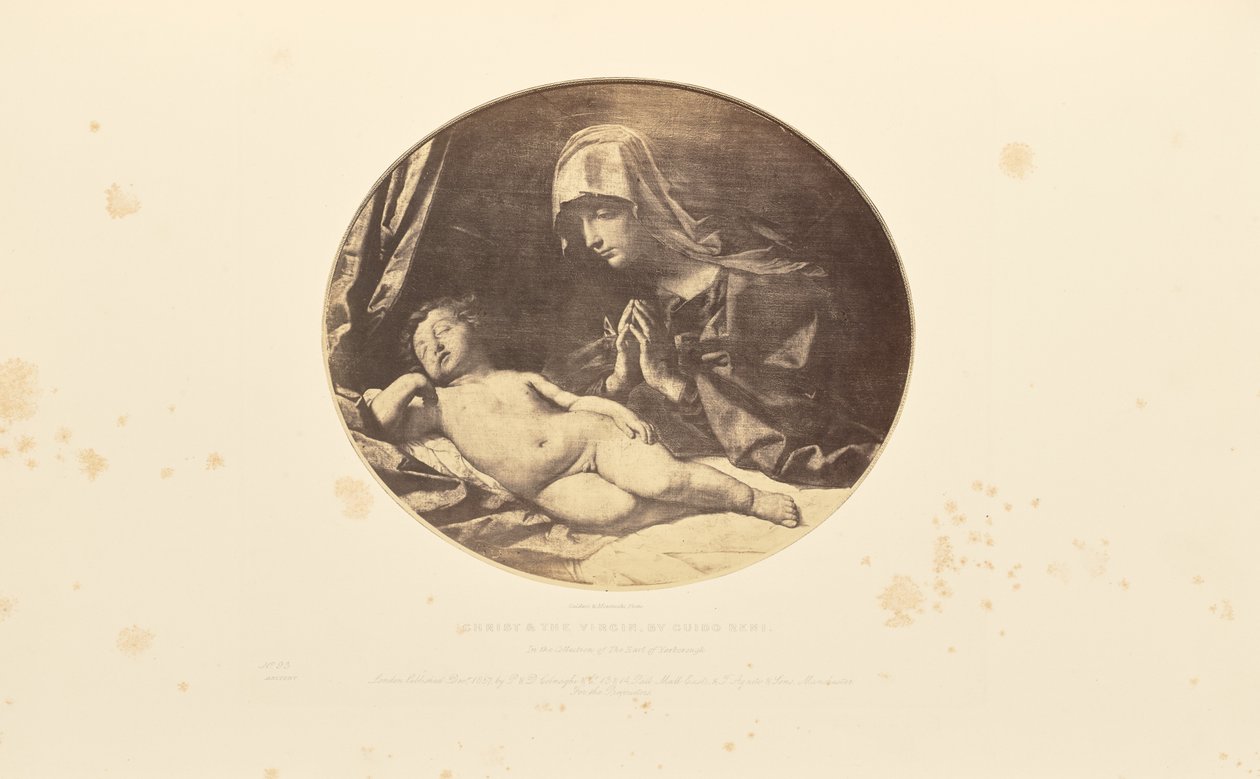 Krisztus és a Szűzanya, Guido Reni alkotó: Caldesi and Montecchi
