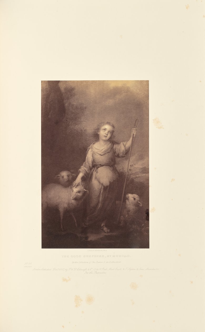 A jó pásztor, Murillo alkotása alkotó: Caldesi and Montecchi
