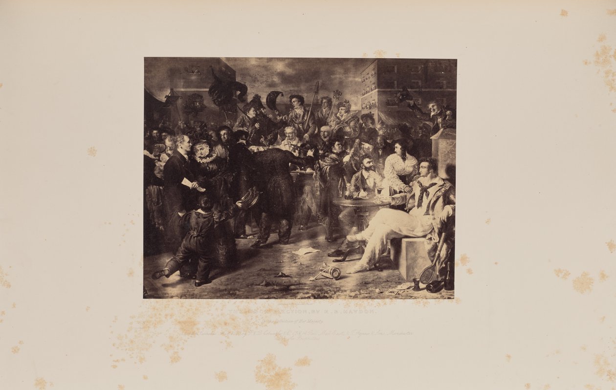 A látszatválasztás, írta R.B. [sic] Haydon alkotó: Caldesi and Montecchi