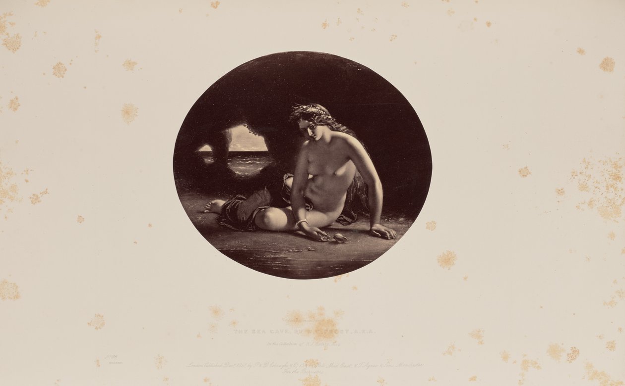 A tengeri barlang, írta W.E. Frost, A.R.A. alkotó: Caldesi and Montecchi