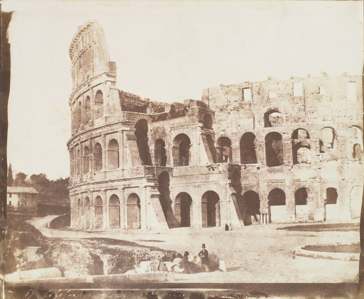 67. Colosseum, Róma, Második nézet, 1846. máj. alkotó: Calvert Jones