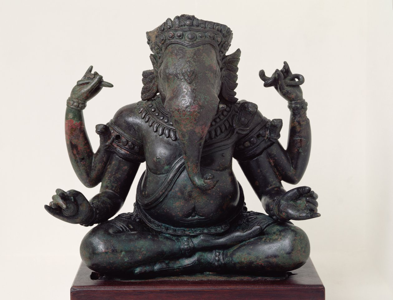 Ganesh, 12. század vége – 13. század eleje, Angkor (bronz) alkotó: Cambodian School