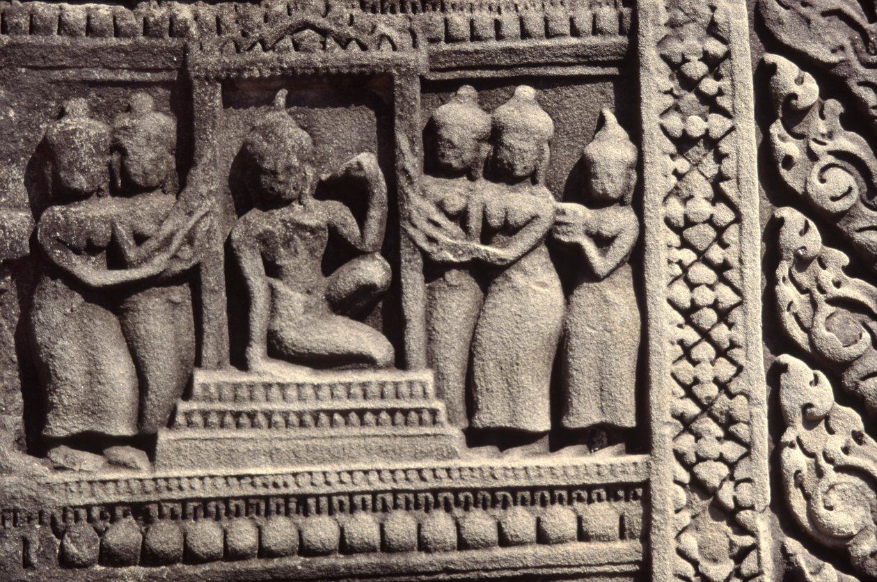 Kőfaragás alkotó: Cambodian School