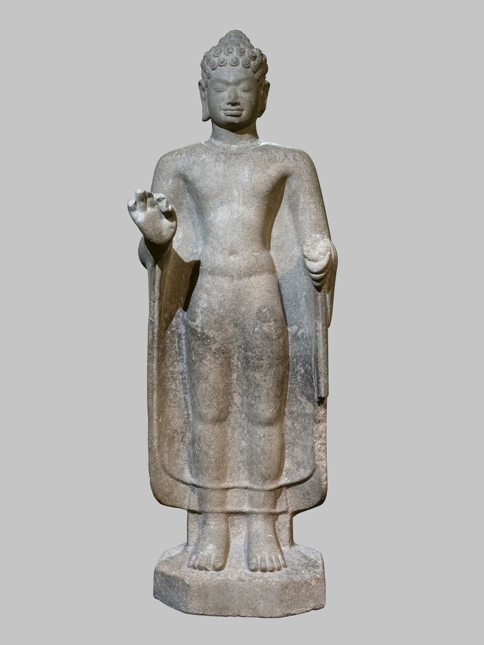 Buddha az érvelés gesztusát teszi alkotó: Cambodian School