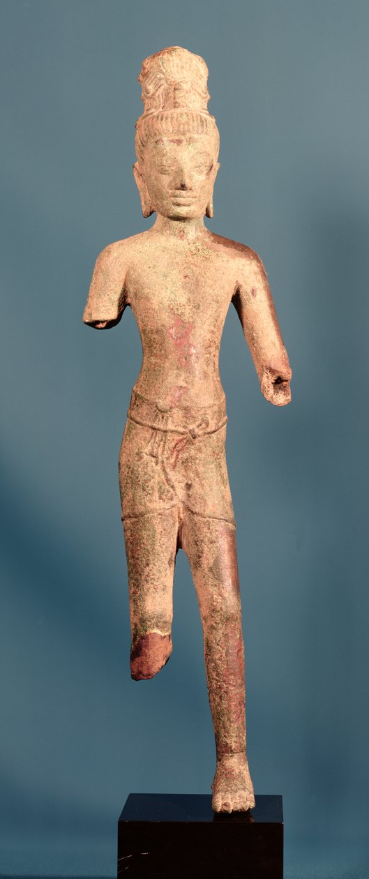 Maitreya Buddha, pre-khmer alak, 8. század eleje (bronz) alkotó: Cambodian School