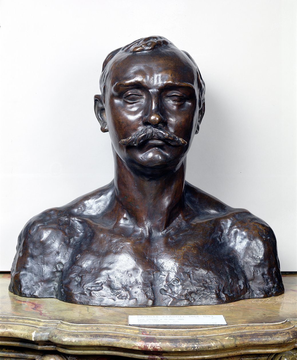 Paul Claudel (1868-1955) harminchét éves, 1905 (bronz) alkotó: Camille Claudel