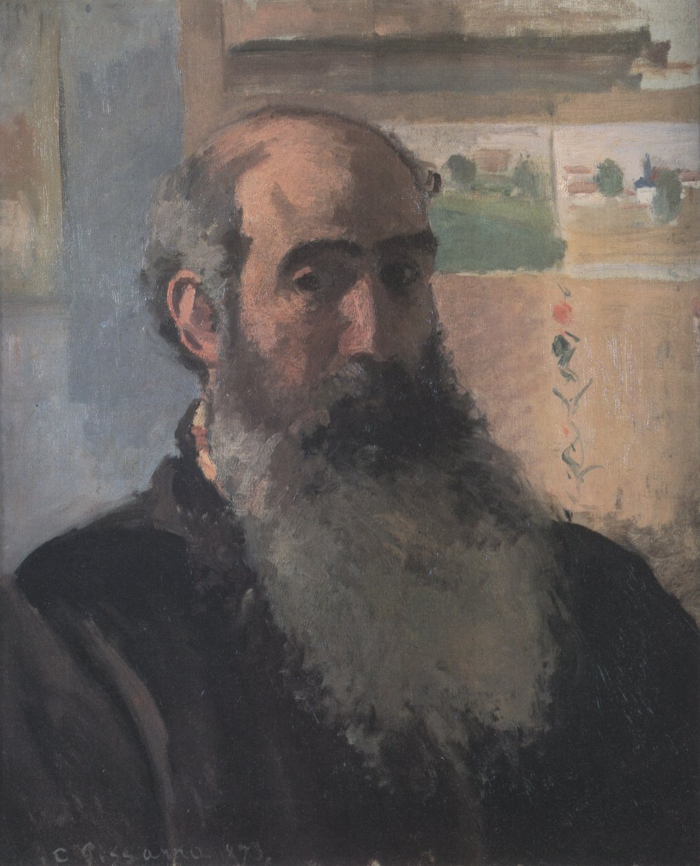 Önarckép alkotó: Camille Jacob Pissarro