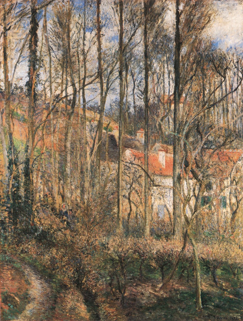 Côtes Saint-Denis Pontoise-ban alkotó: Camille Jacob Pissarro