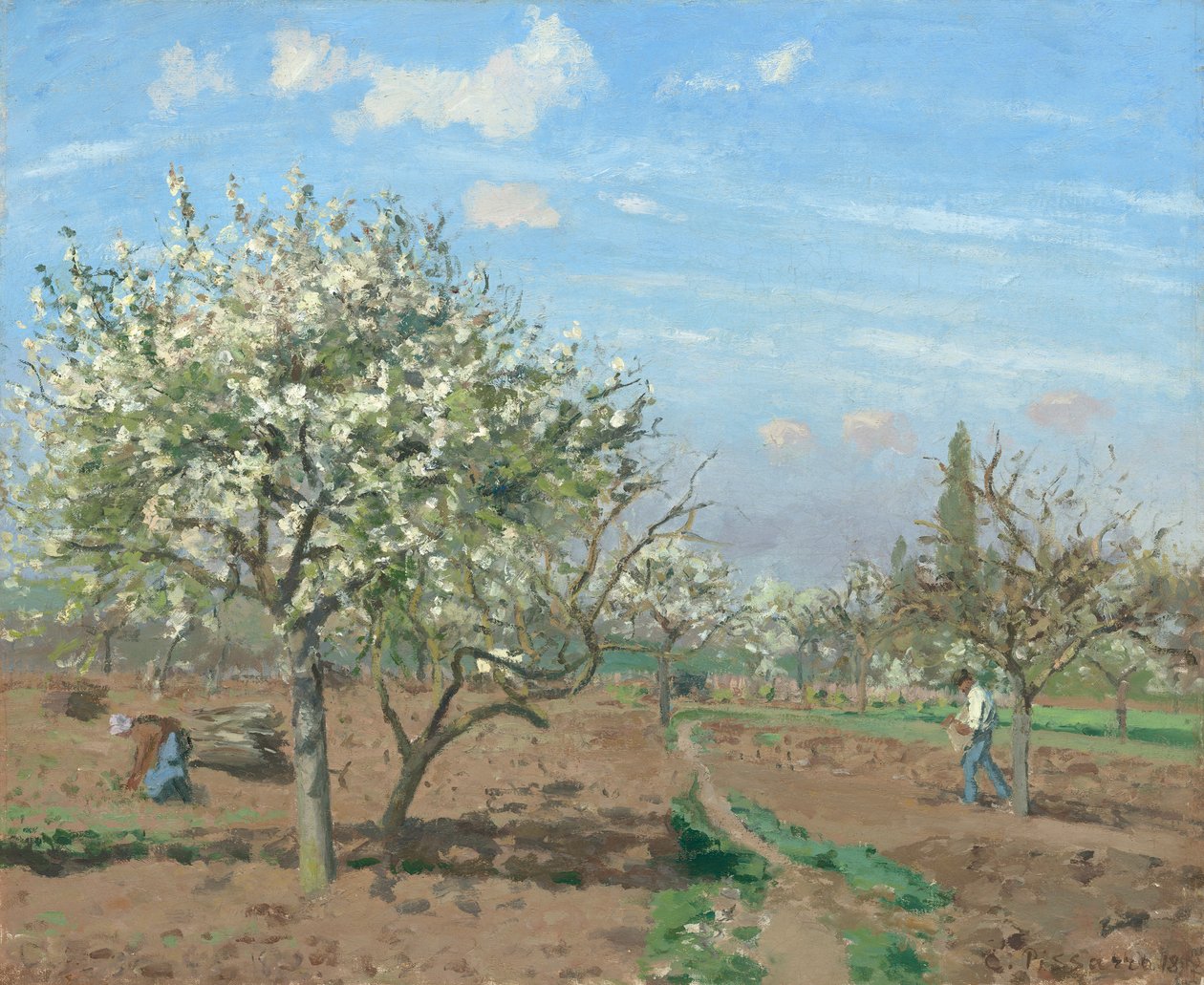 A gyümölcsös alkotó: Camille Jacob Pissarro