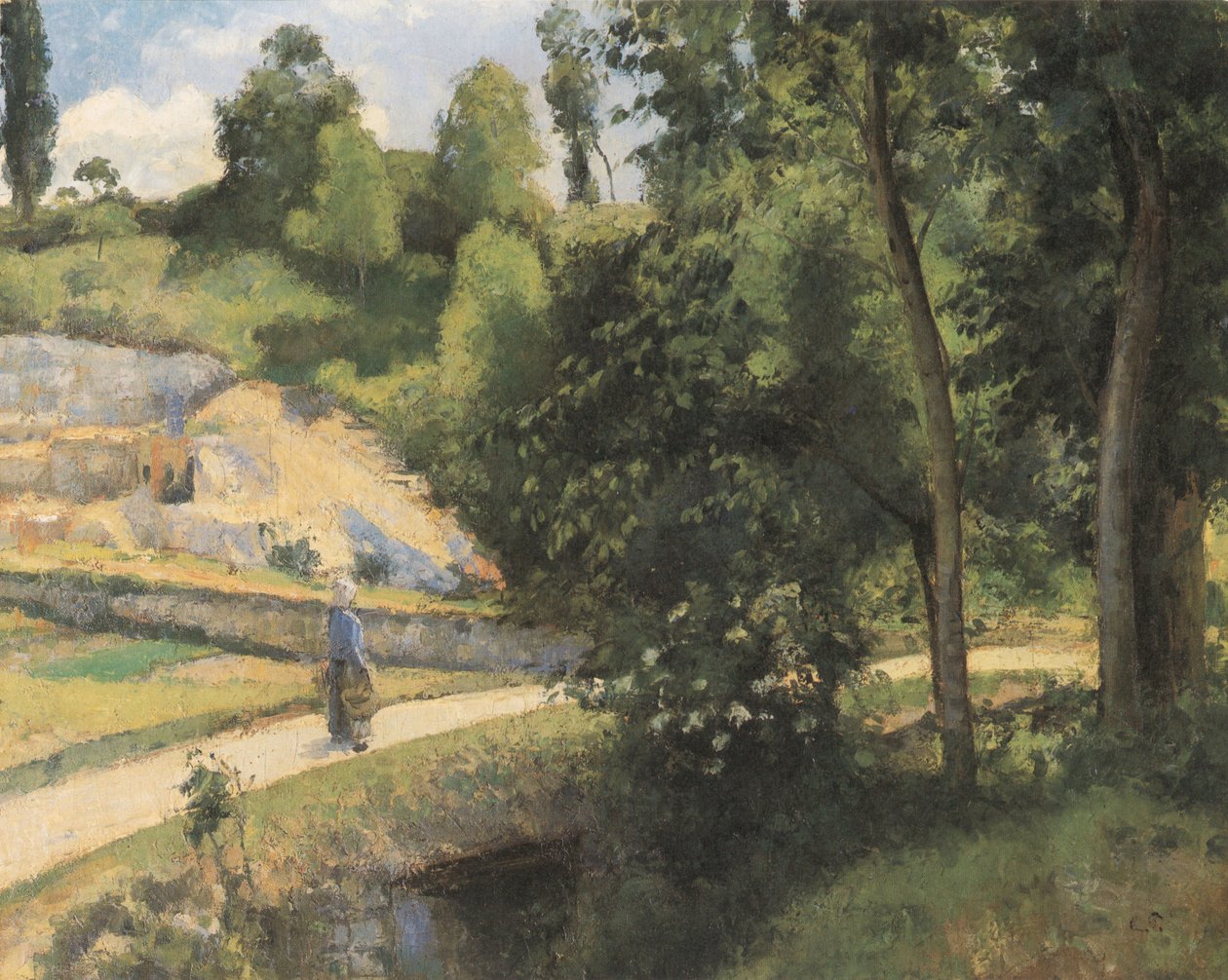 La Carrière, Pontoise alkotó: Camille Jacob Pissarro