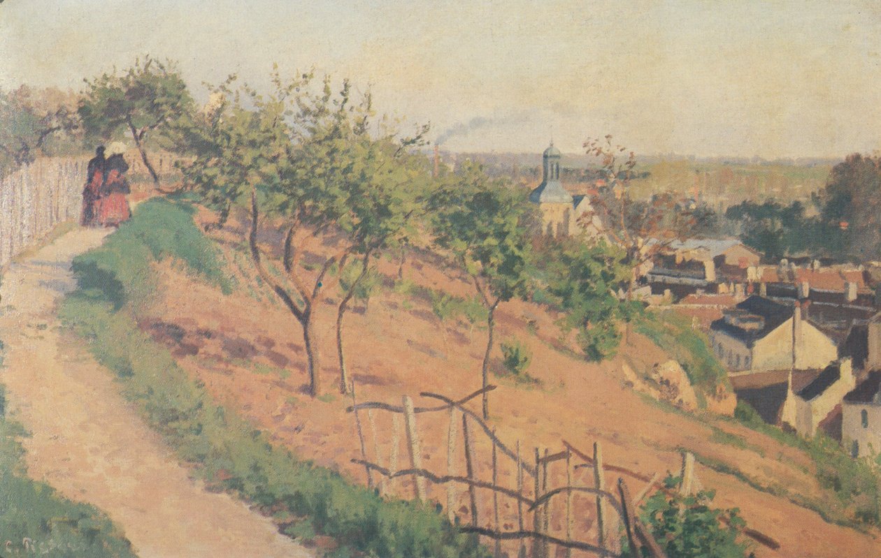 A Sente de Justice, Pontoise alkotó: Camille Jacob Pissarro