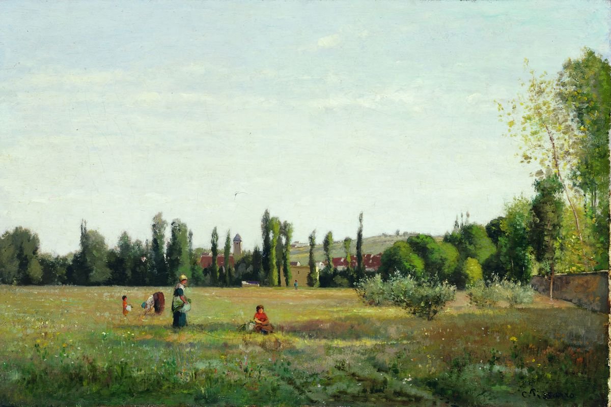 La Varenne Saint Hilaire alkotó: Camille Jacob Pissarro