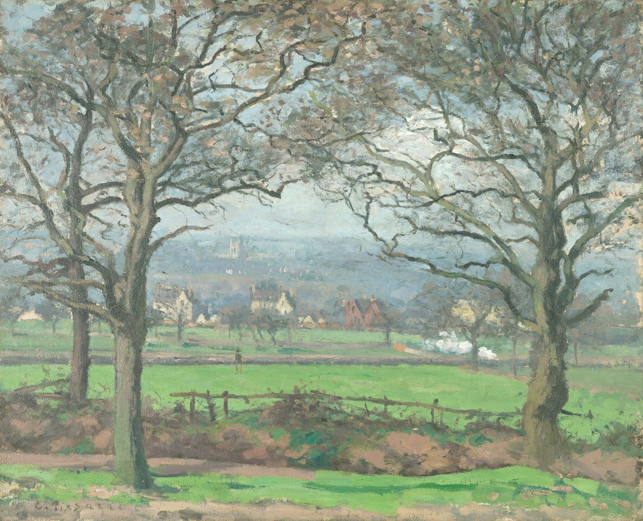 Sydenham Hill közelében alkotó: Camille Jacob Pissarro