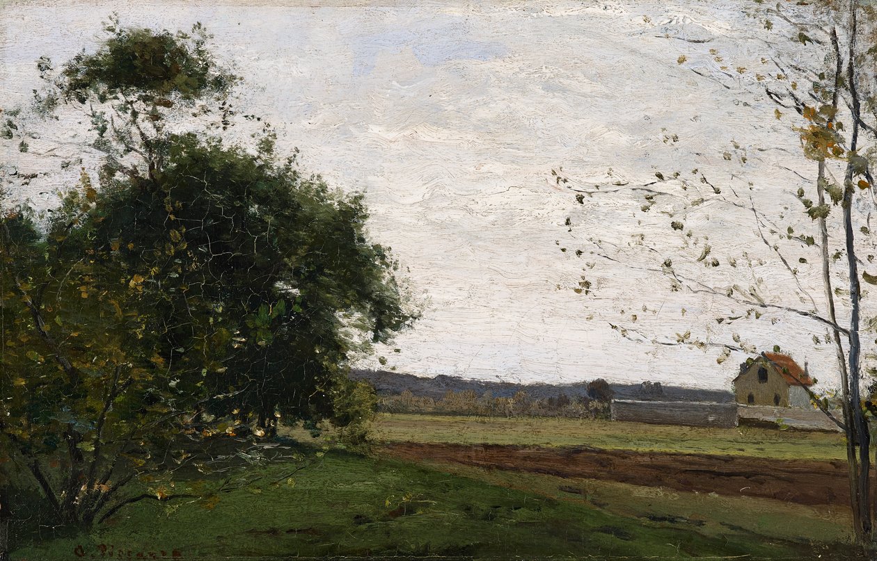 Vidéki táj alkotó: Camille Jacob Pissarro