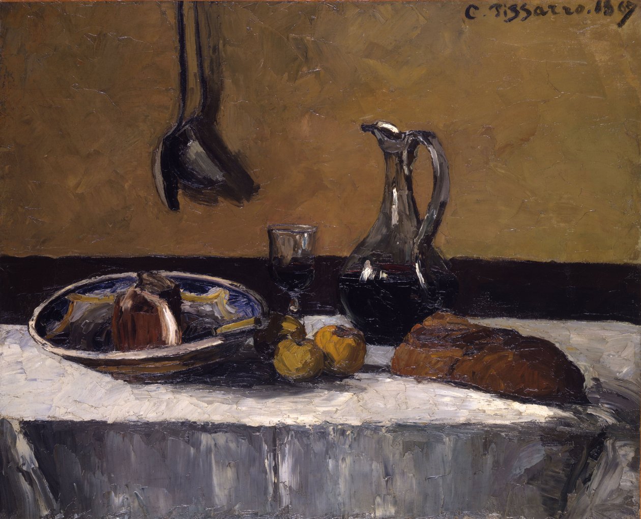 Csendélet alkotó: Camille Jacob Pissarro