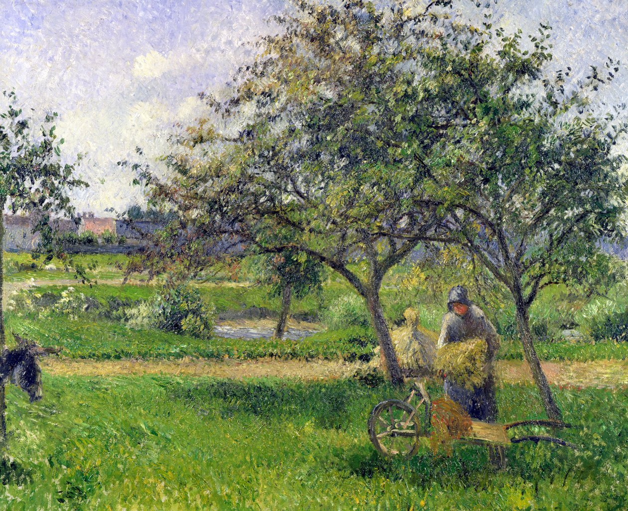A talicska, gyümölcsös, 1881 körül alkotó: Camille Jacob Pissarro