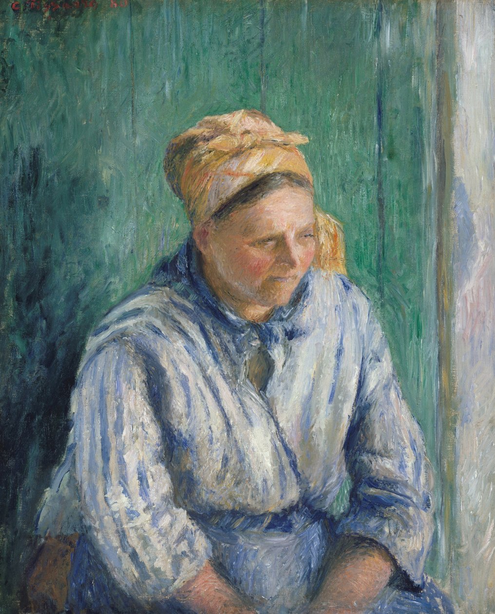 Mosónő, Tanulmány alkotó: Camille Jacob Pissarro