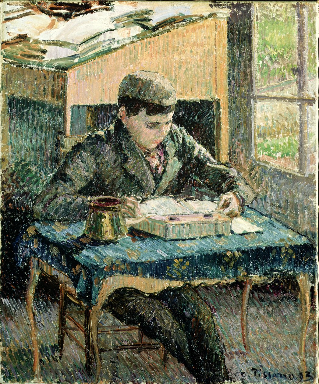A művész fia, 1893 alkotó: Camille Jacob Pissarro
