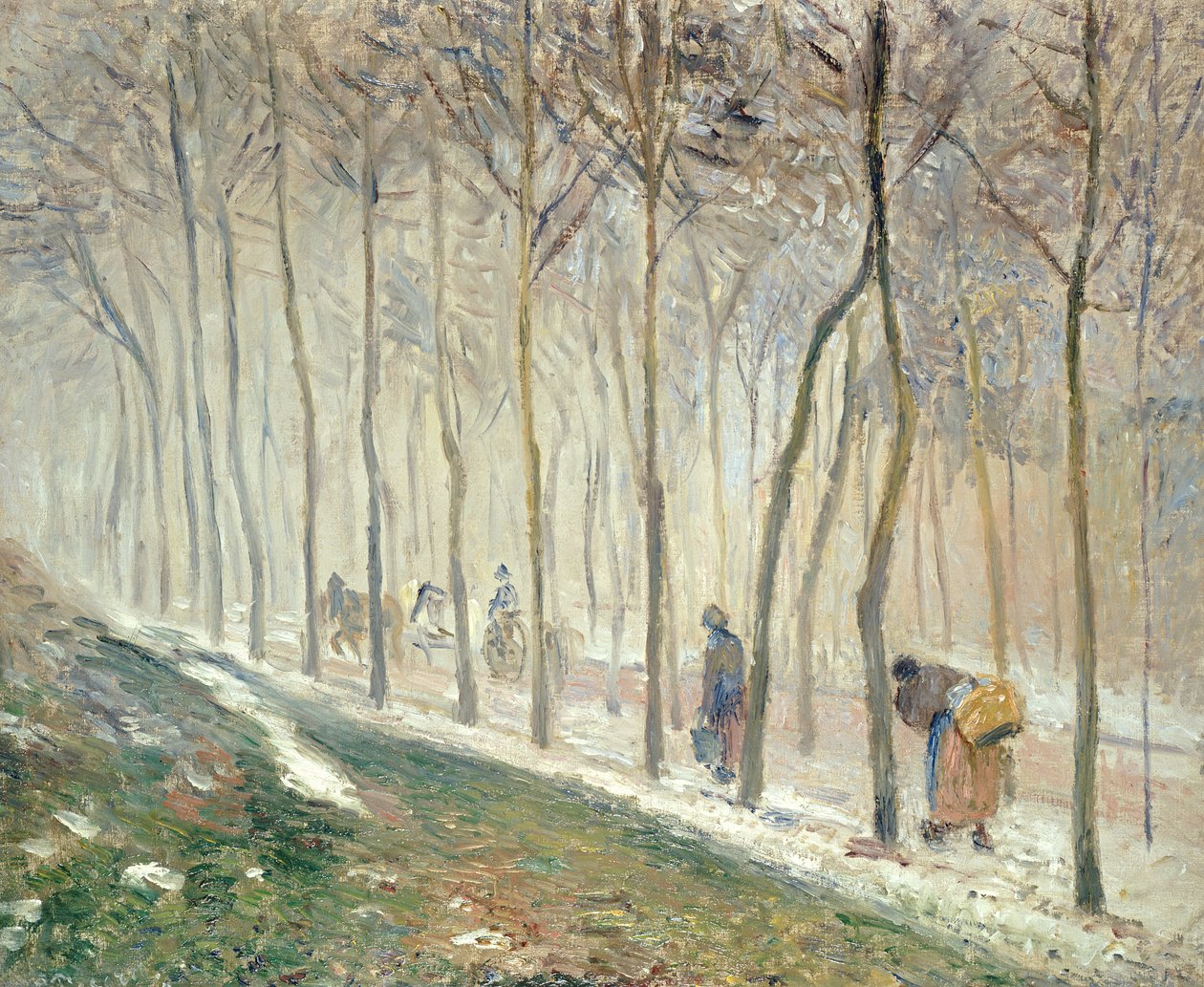 Út az erdőn át alkotó: Camille Jacob Pissarro