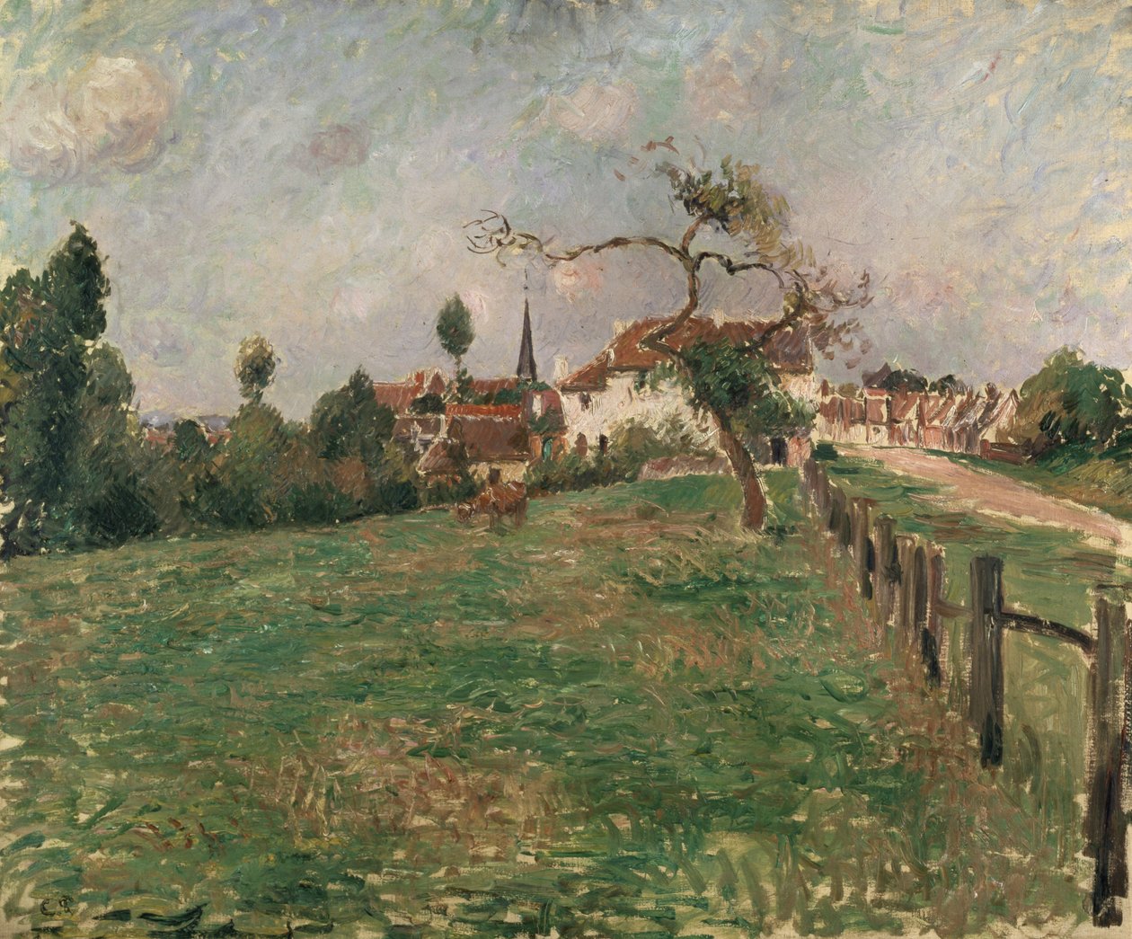 Eragny falu, XIX alkotó: Camille Jacob Pissarro