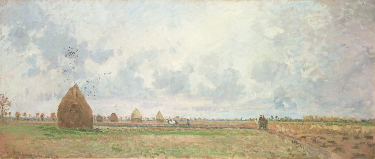 Négy évszak, 1872. ősz alkotó: Camille Jacob Pissarro