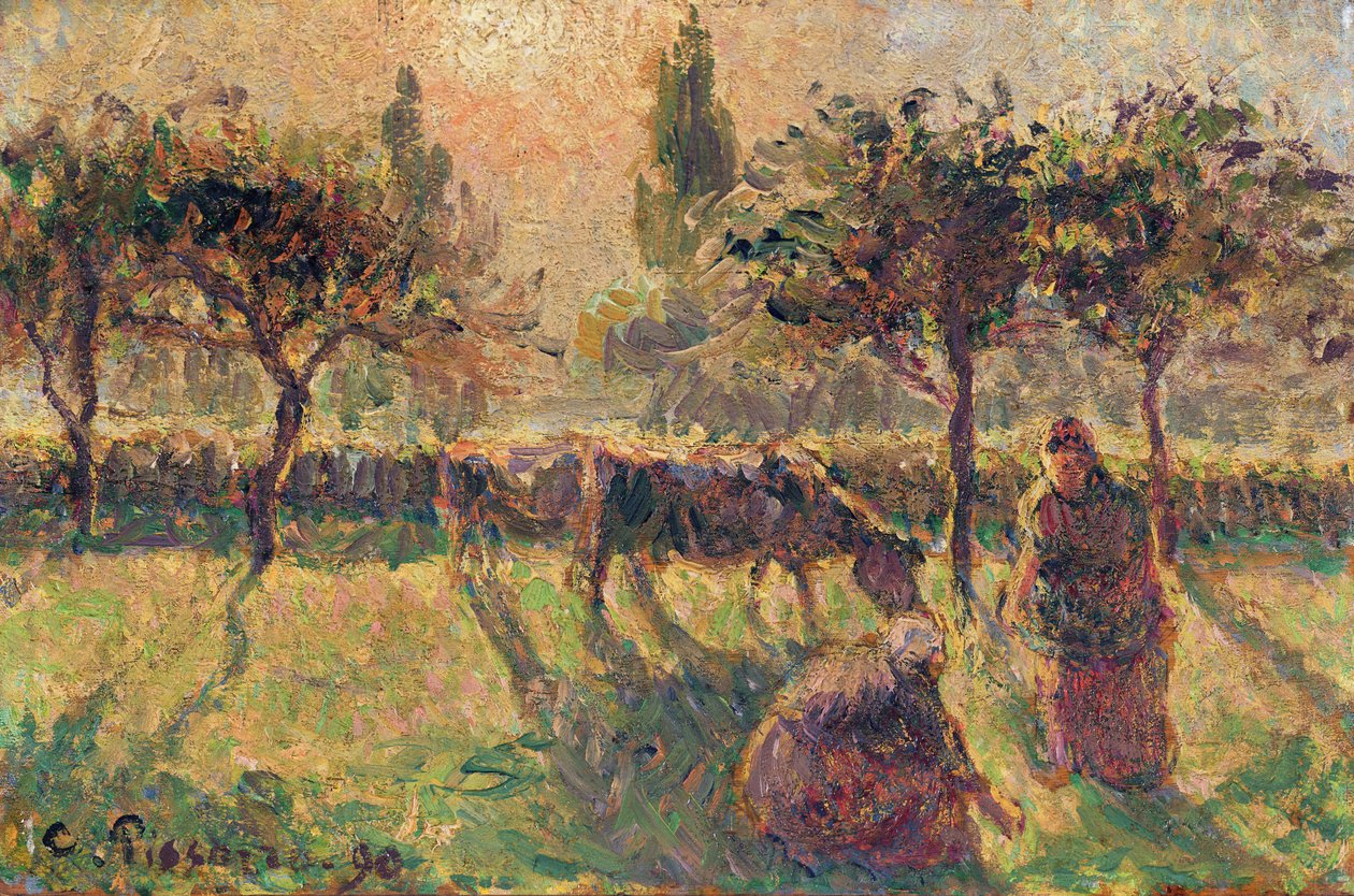 A mezőkön, 1890 alkotó: Camille Jacob Pissarro