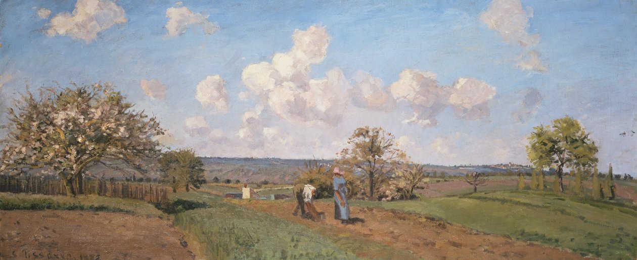 1872 tavasza alkotó: Camille Jacob Pissarro