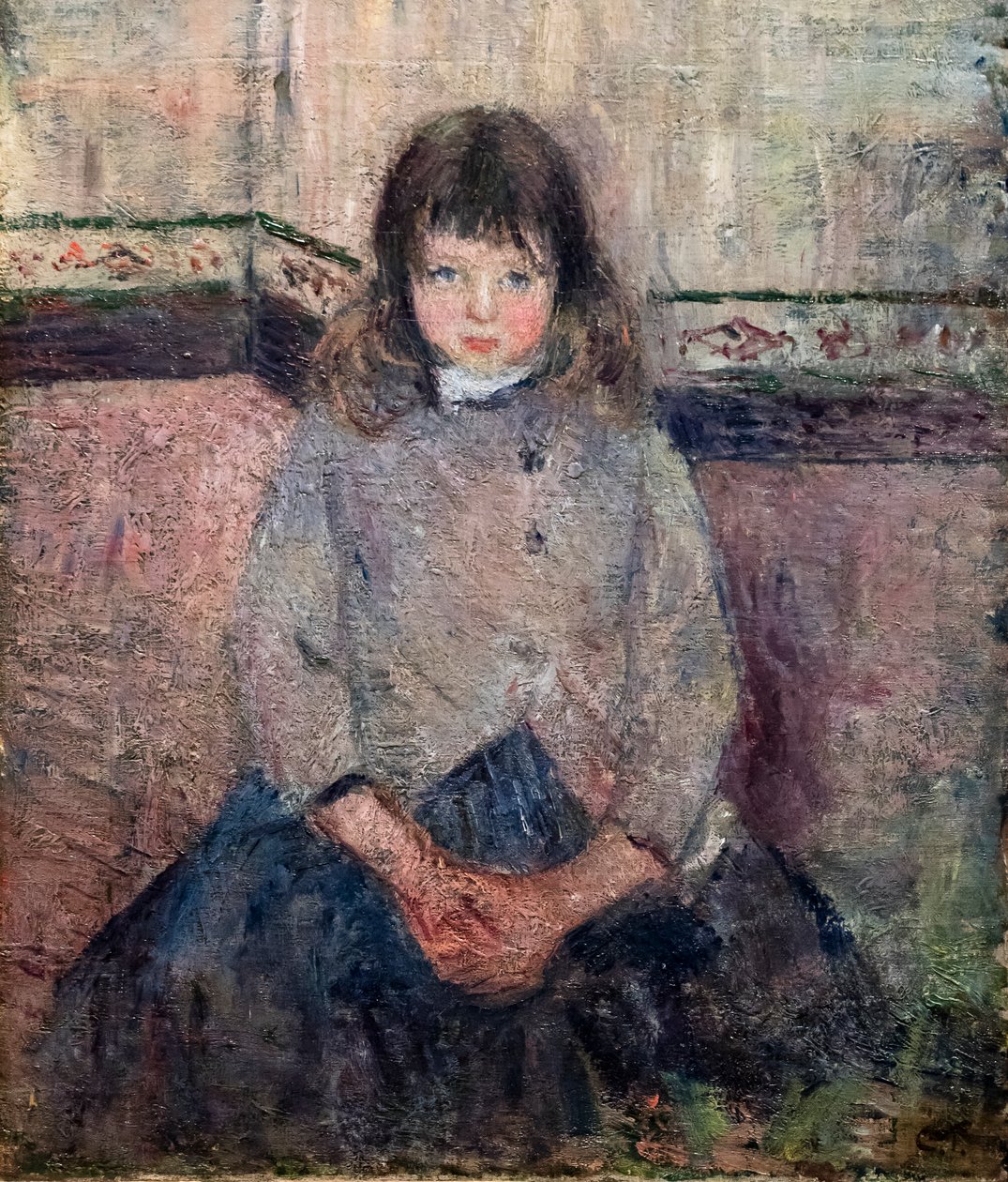 Félix Pissaro szoknyában alkotó: Camille Pissarro
