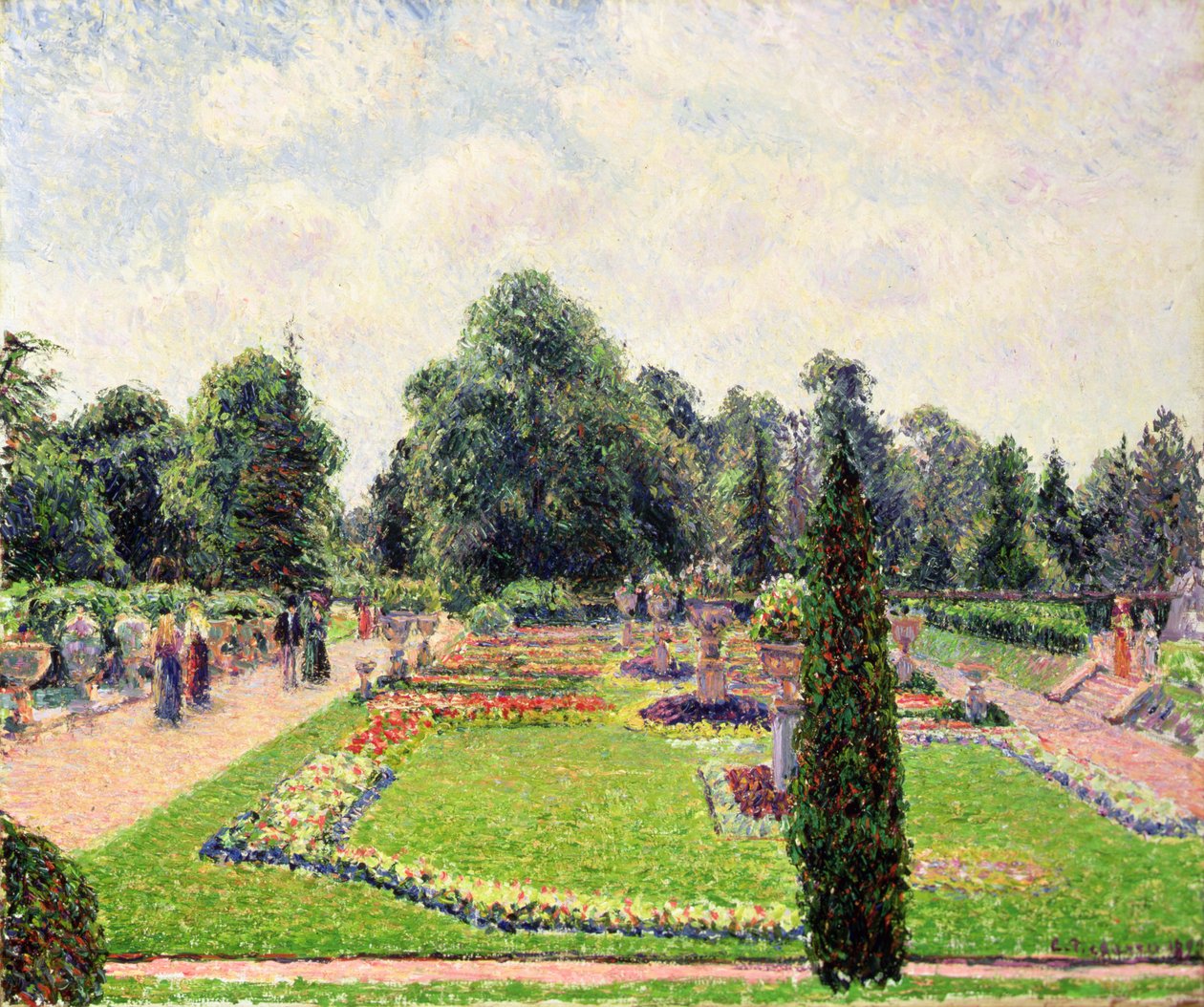 Kew Gardens – Út a Nagy Üvegházhoz alkotó: Camille Jacob Pissarro