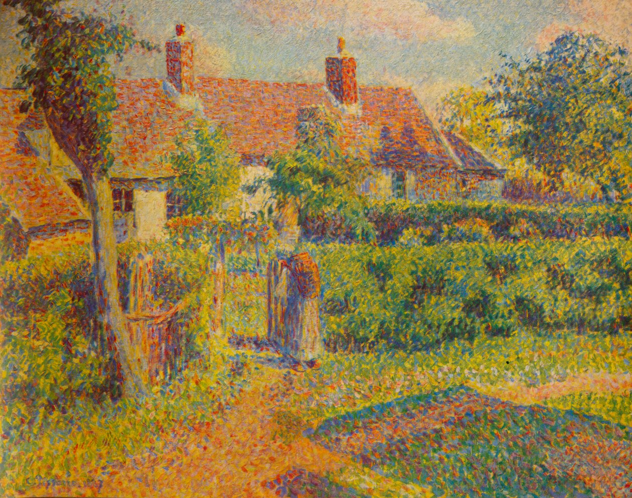 A házikó, 1887-1935 alkotó: Camille Jacob Pissarro
