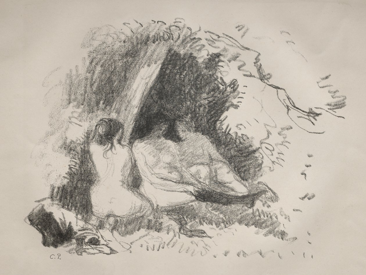 Meztelen nők alkotó: Camille Pissarro