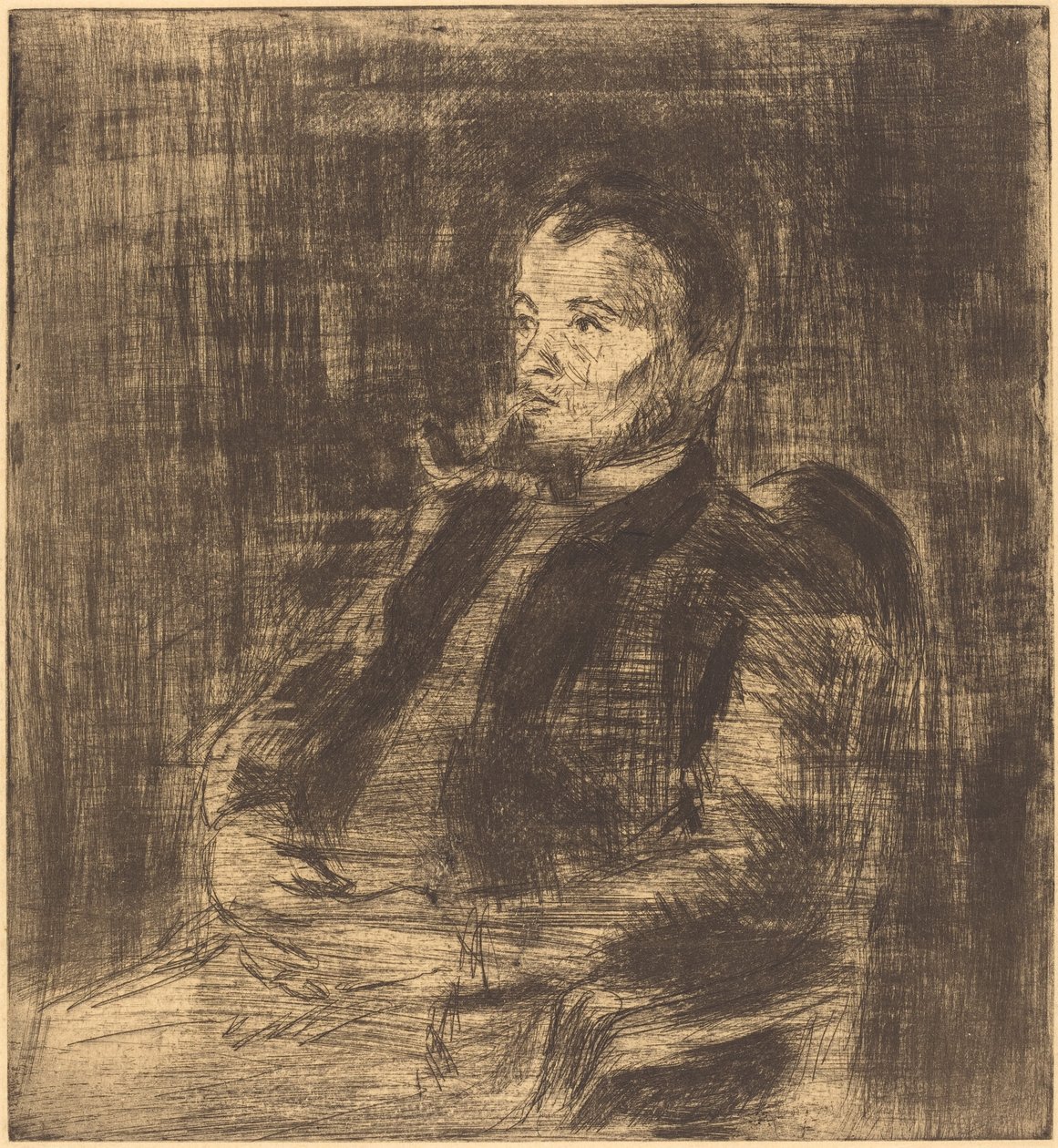 Paul Signac Paul Signac portréja, c. 1890. alkotó: Camille Pissarro