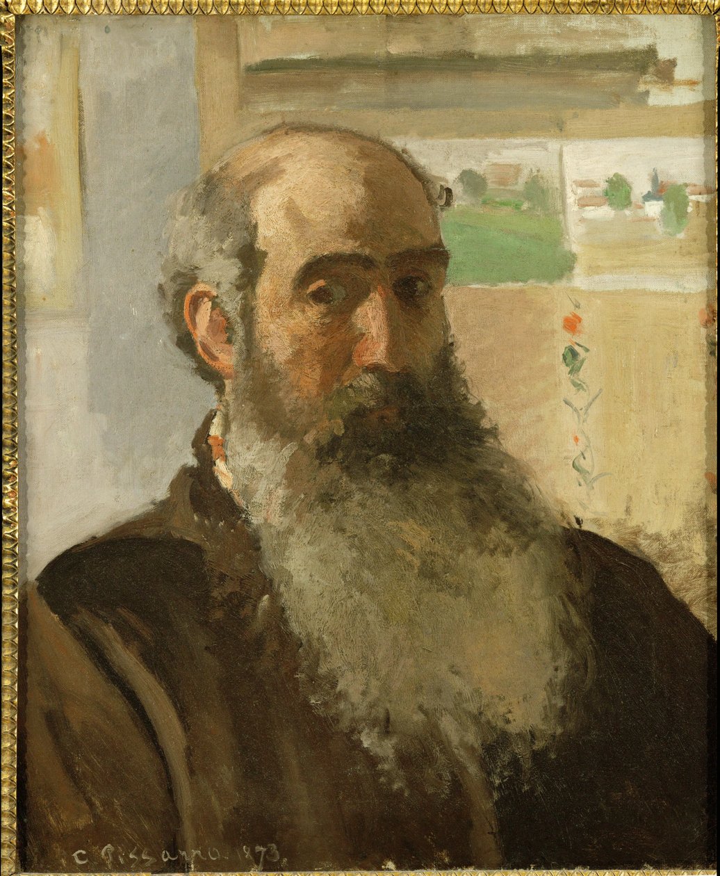 Önarckép ... (olaj, vászon) alkotó: Camille Pissarro