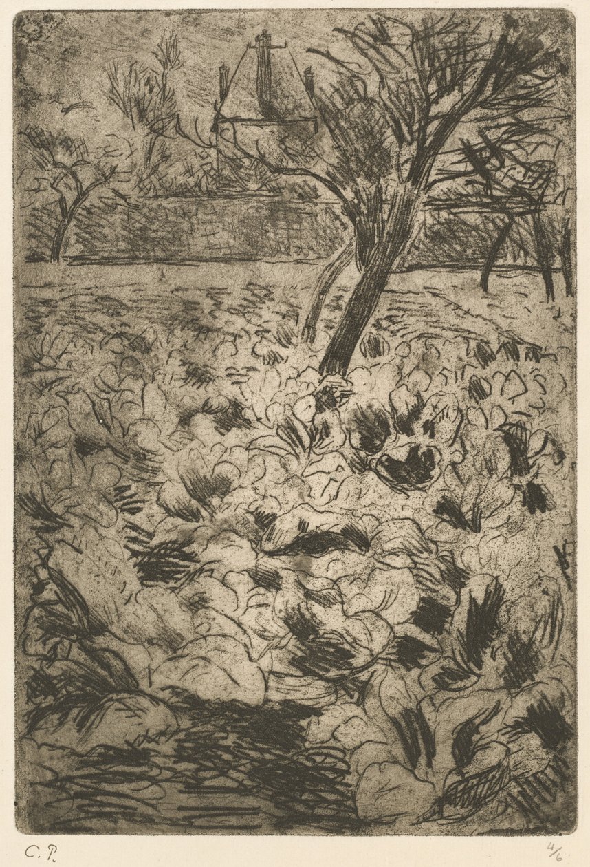 A káposztaföld A káposztaföld, c. 1880. alkotó: Camille Pissarro