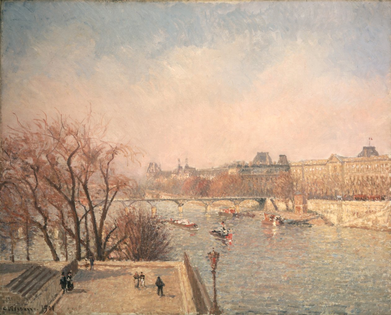 A Louvre: Louvre: Reggel alkotó: Camille Pissarro