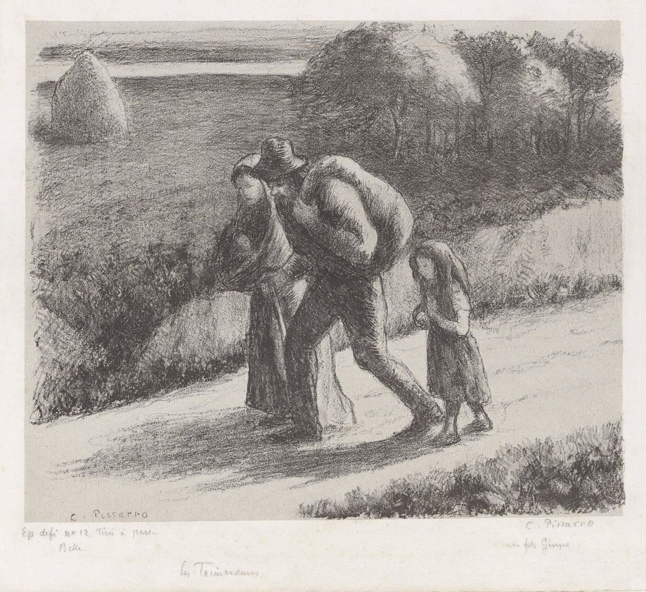 A vagabondok alkotó: Camille Pissarro