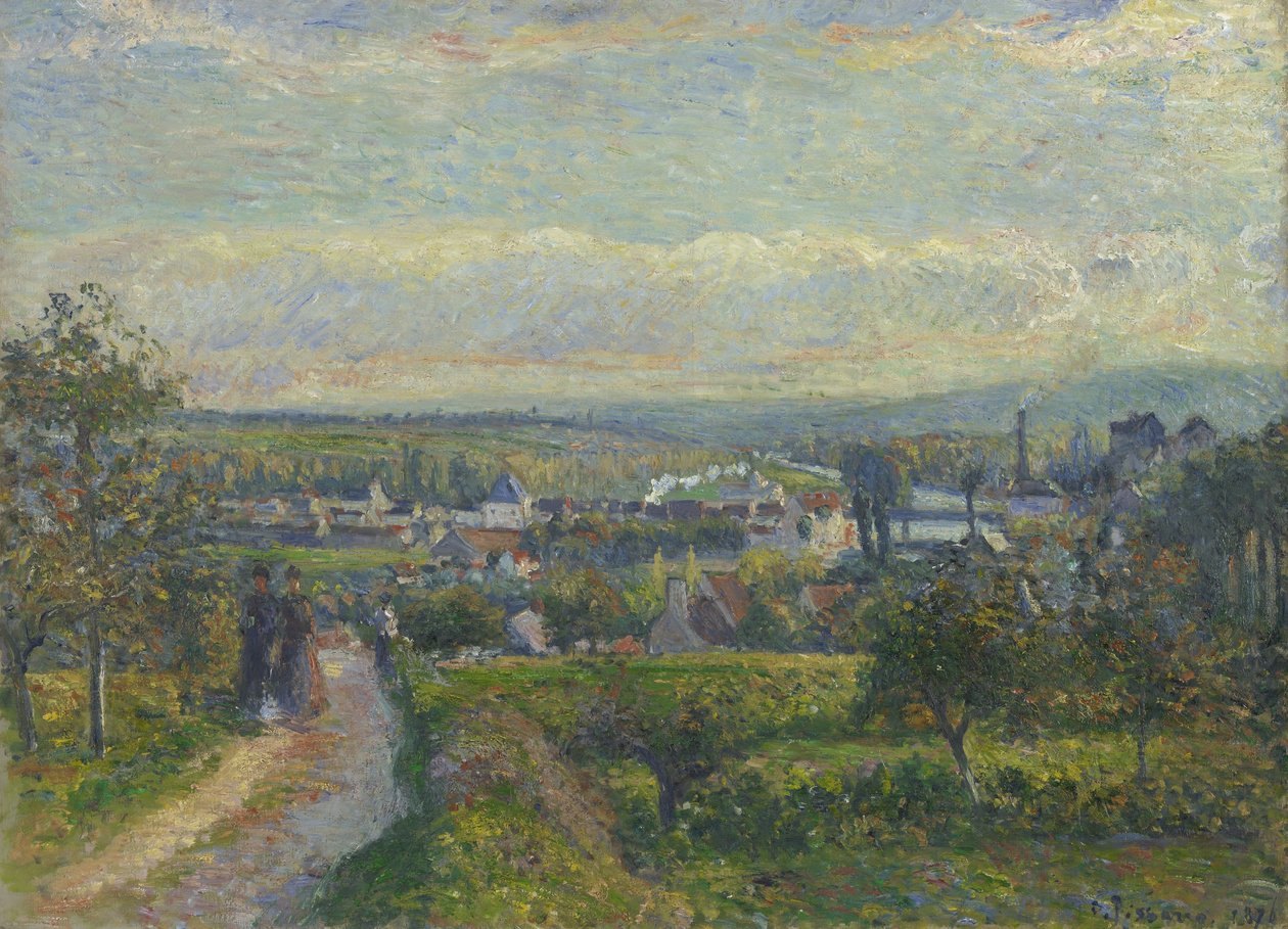 Kilátás a Saint-Ouen-L