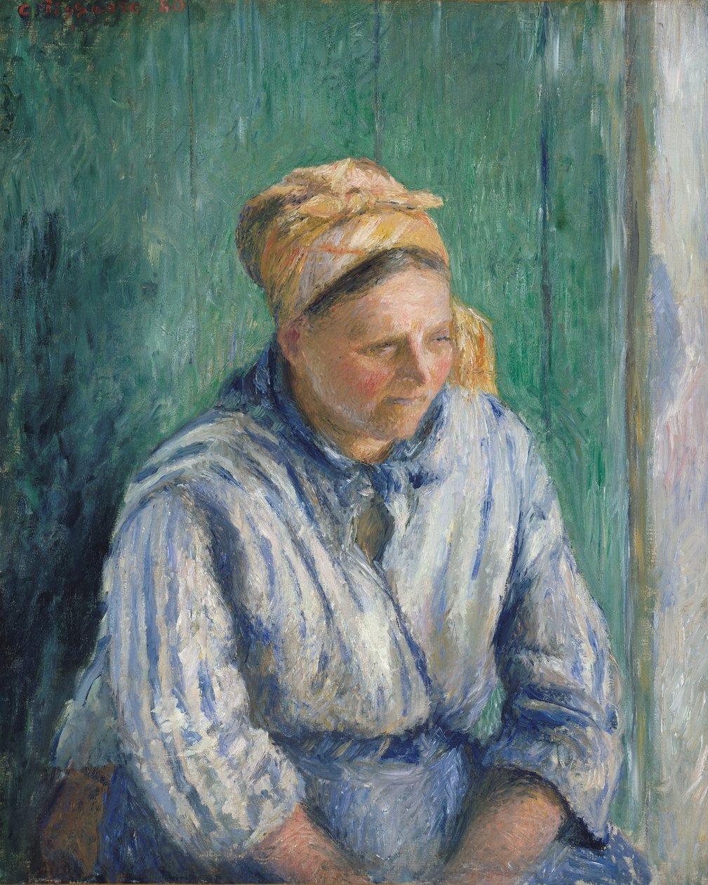 Mosónő, tanulmány alkotó: Camille Jacob Pissarro